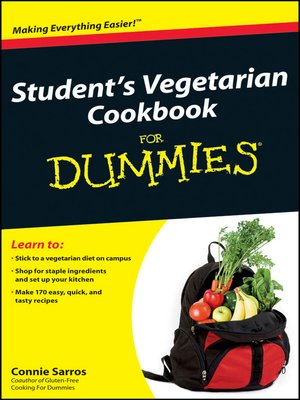 cover image of Student's Vegetarian Cookbook For Dummies